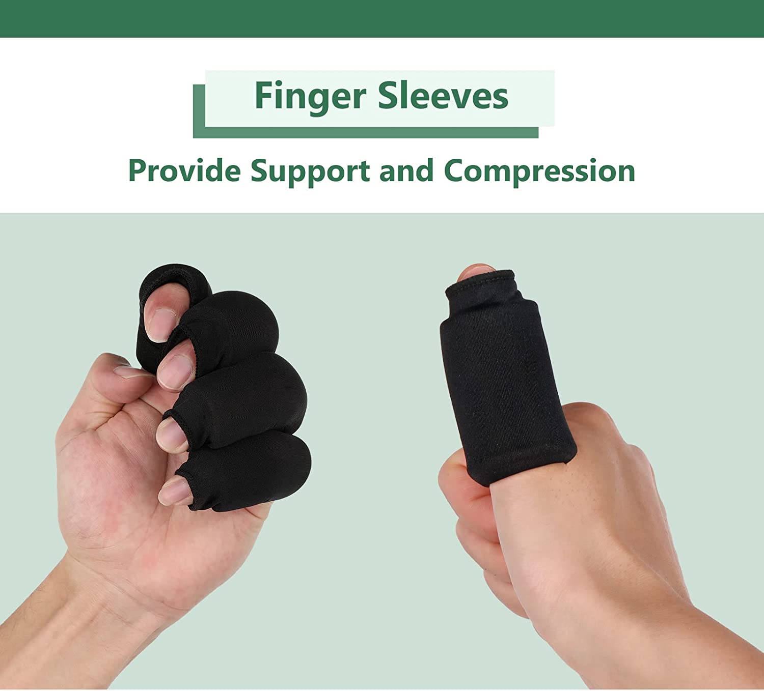 Luguiic Finger Ice Sleeves 5 Ice Packs for Fingers