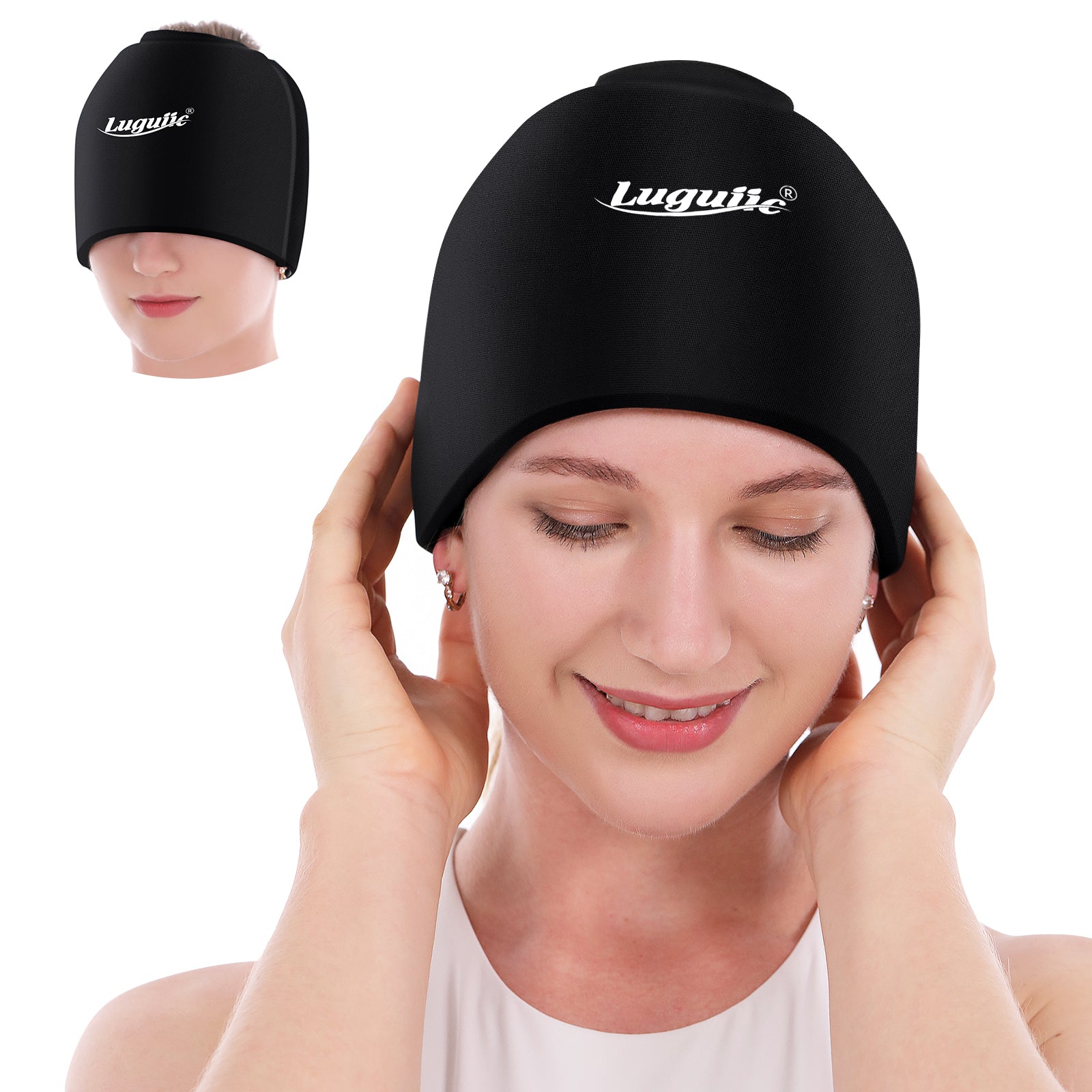 Luguiic Gel Ice Headache and Migraine Hat