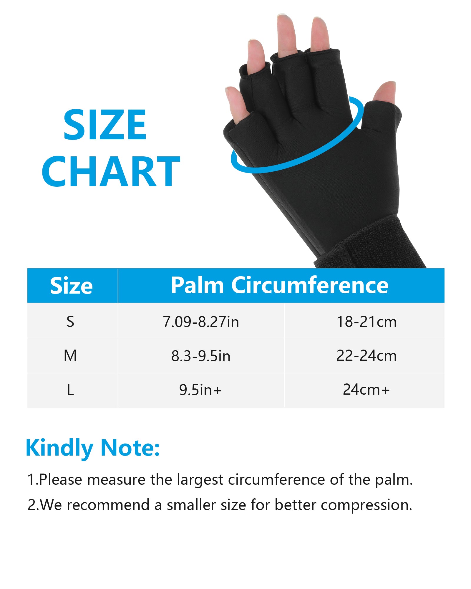 Luguiic Finger Arthritis Compression Ice Glove