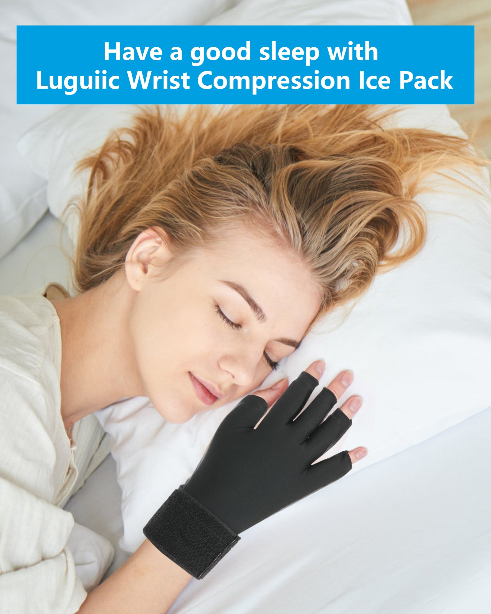 Luguiic Finger Arthritis Compression Ice Glove